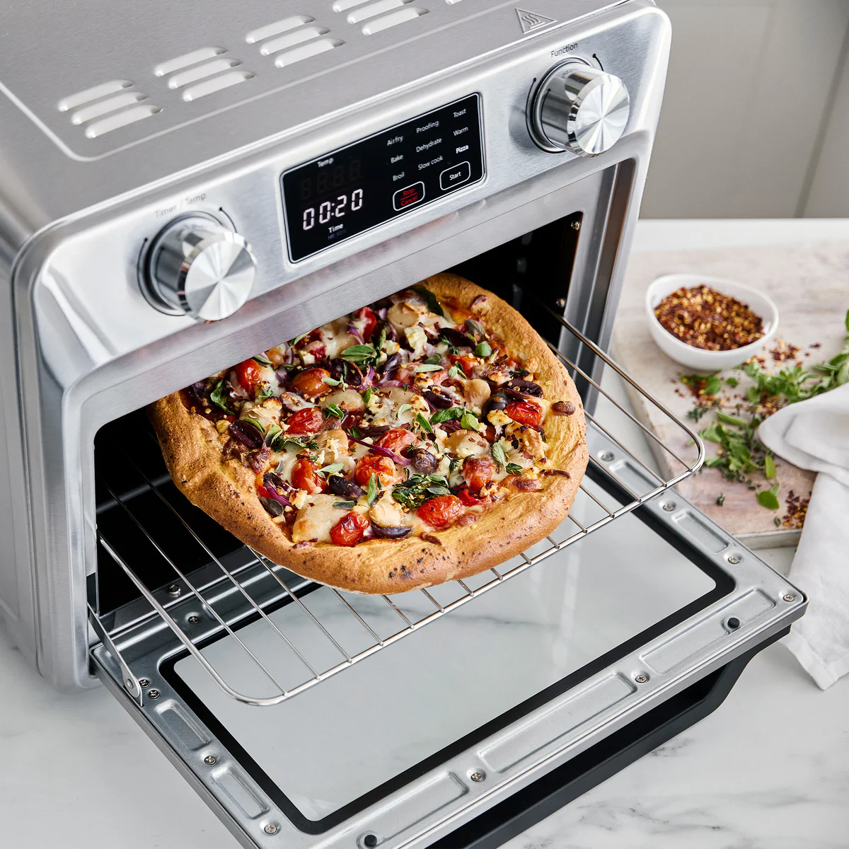 Bistro 9-in-1 Air Fryer Toaster Oven - Image 4