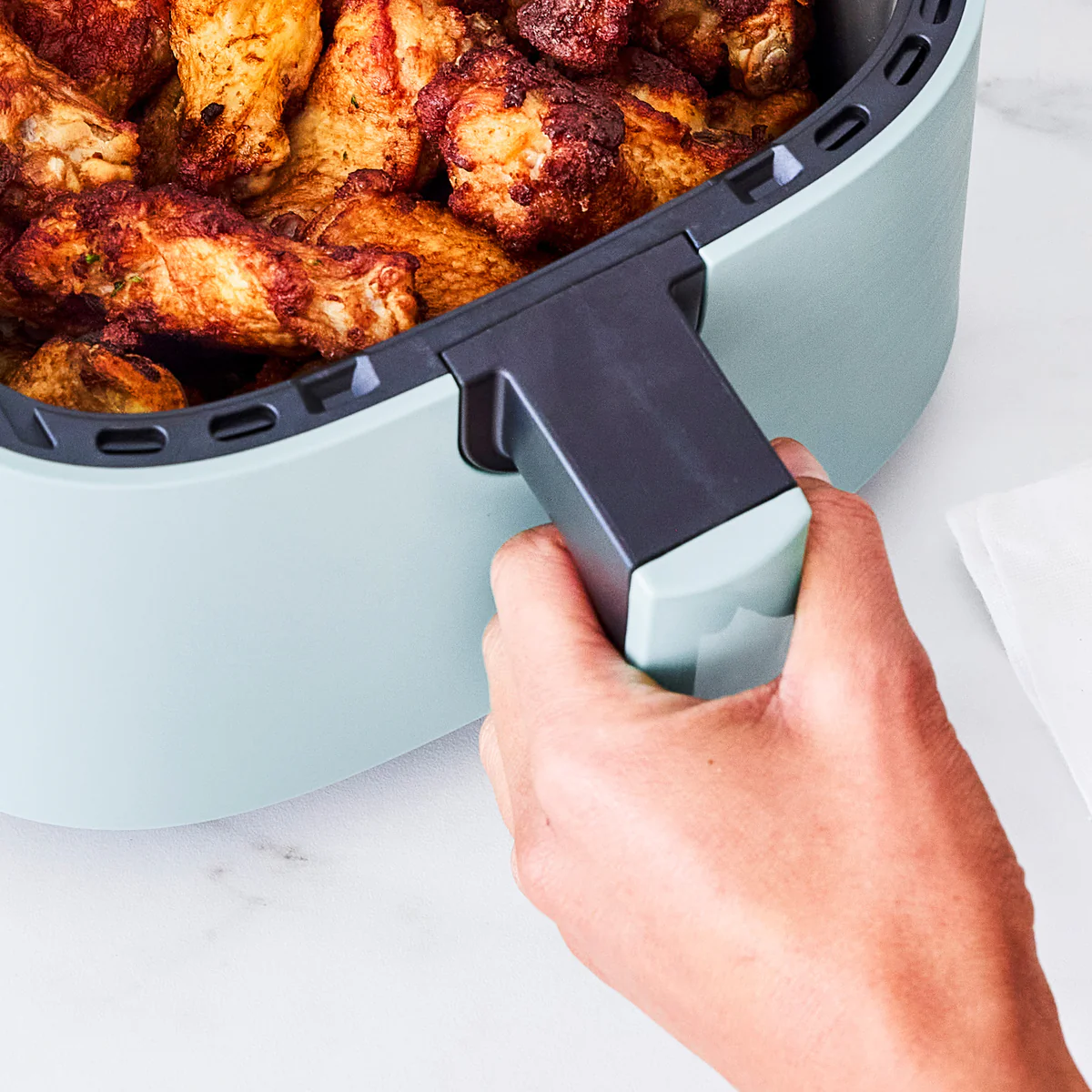 GreenLife 4.5-Quart EZ Air Fryer | Blue Haze - Image 5