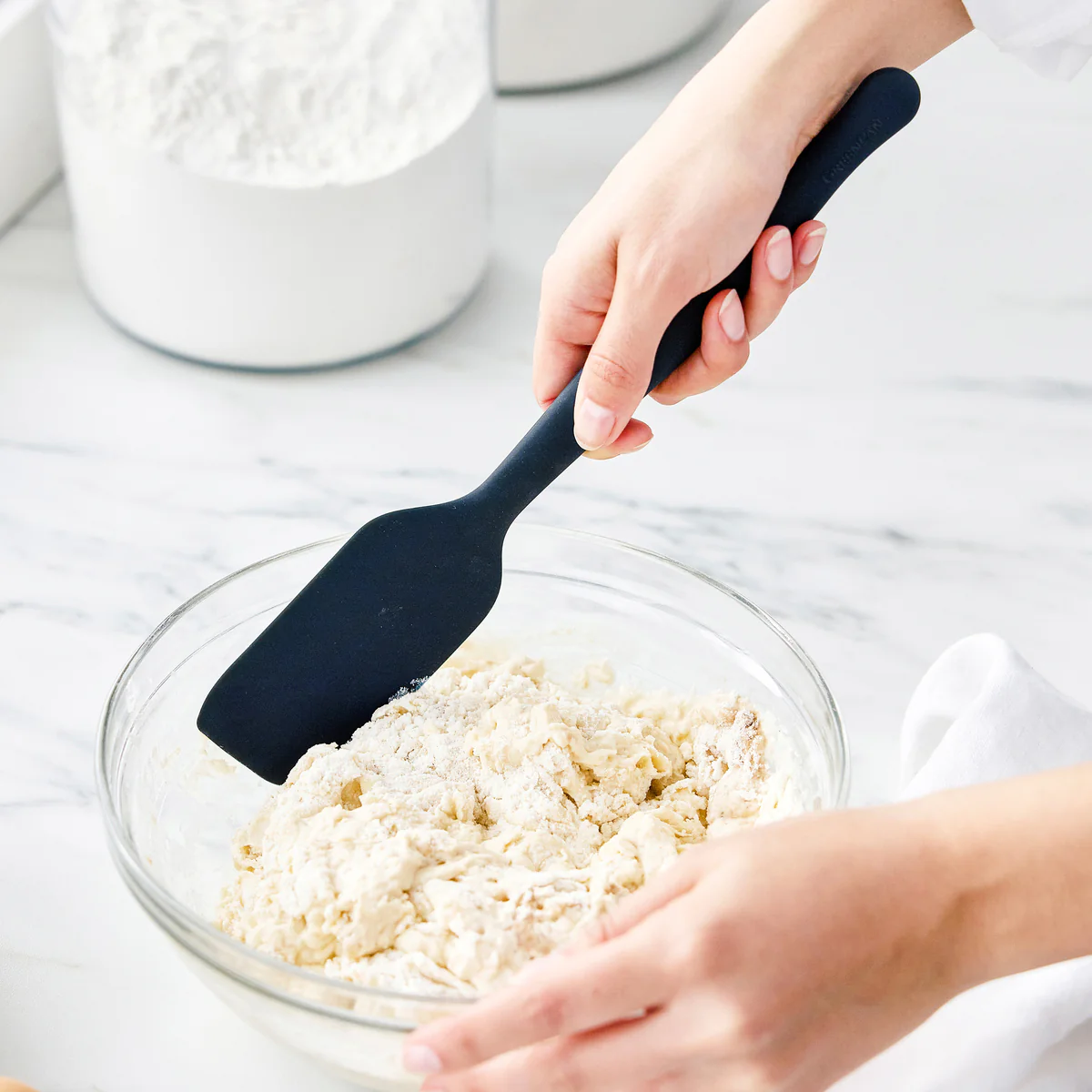 Premiere Silicone 8-Piece Utensil and Crock Set | Oxford Blue - Image 7
