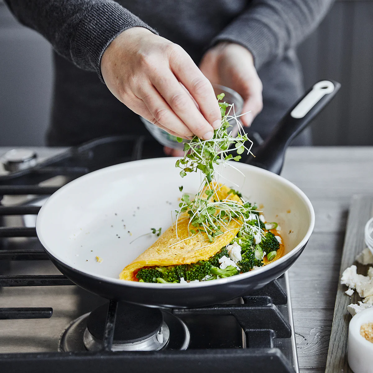 Rio Ceramic Nonstick 10" Frypan | Black - Image 3