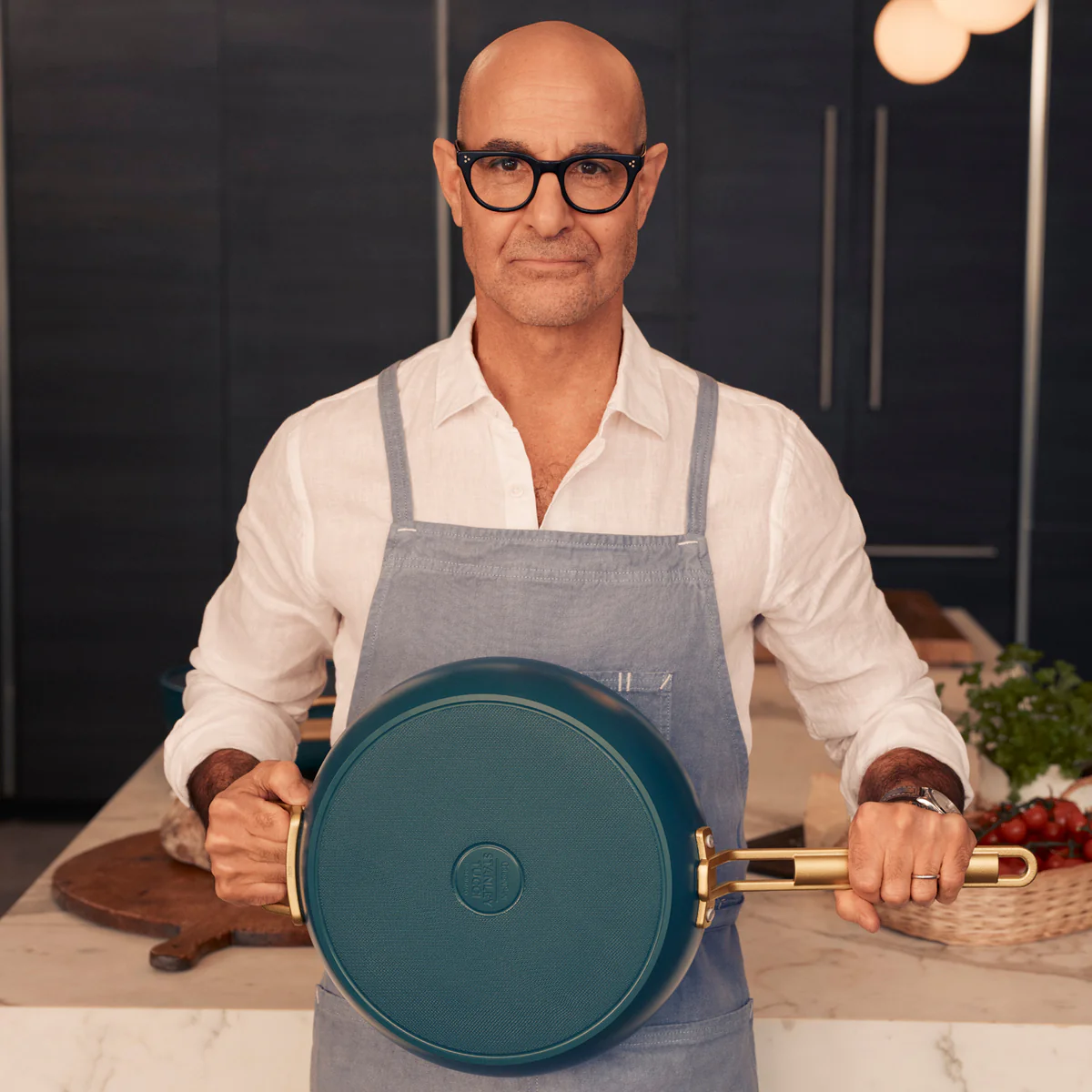 Stanley Tucci™ Ceramic Nonstick 11-Piece Cookware Set | Venetian Teal - Image 6