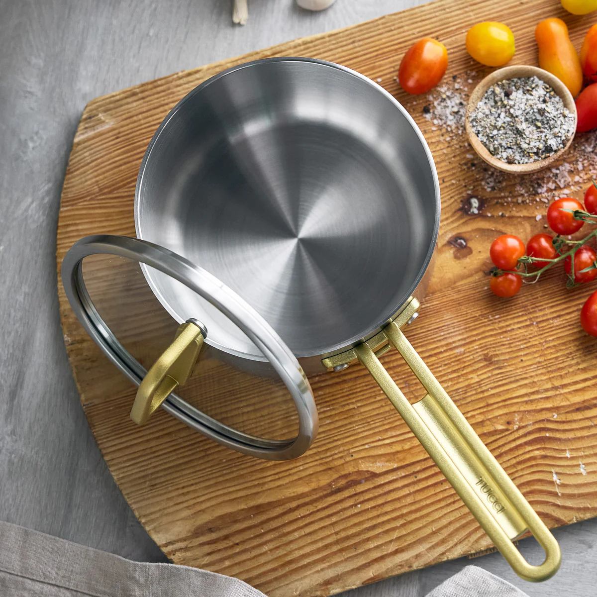 Stanley Tucci™ Uncoated Stainless Steel 2-Quart Saucepan with Lid - Image 5