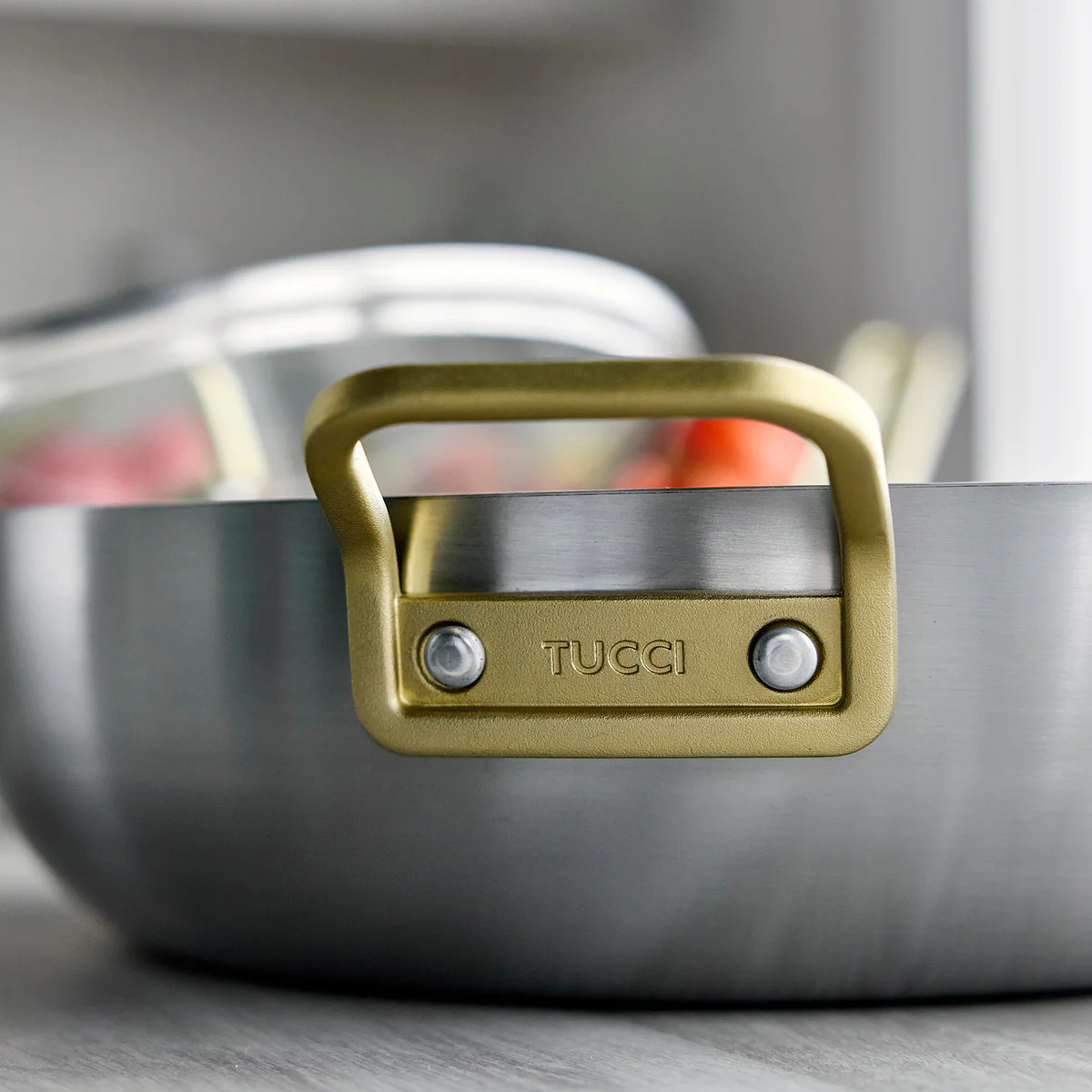 Stanley Tucci™ Uncoated Stainless Steel 6.5-Quart Stanley Pan with Lid - Image 7