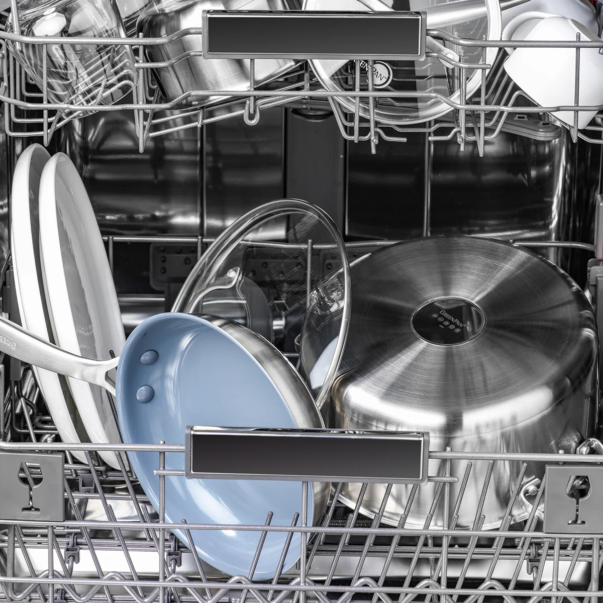 Treviso Ceramic Nonstick Stainless Steel 10-Piece Cookware Set - Image 8