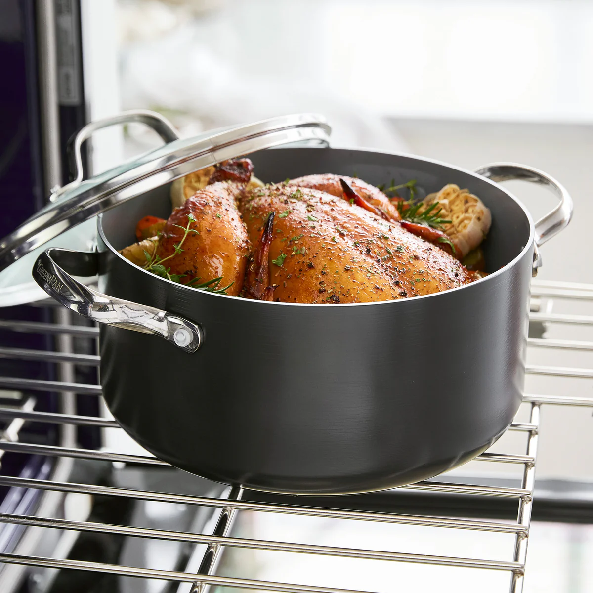 Valencia Pro Ceramic Nonstick 13-Piece Cookware Set - Image 6