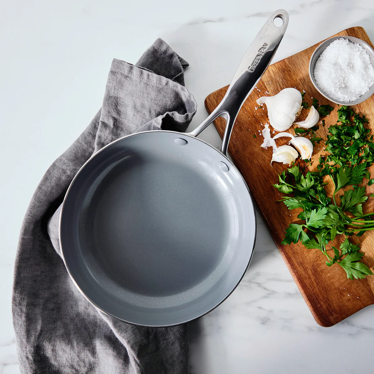 Valencia Pro Stainless Steel 8" Frypan - Image 6